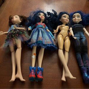 Descendants Barbie dolls